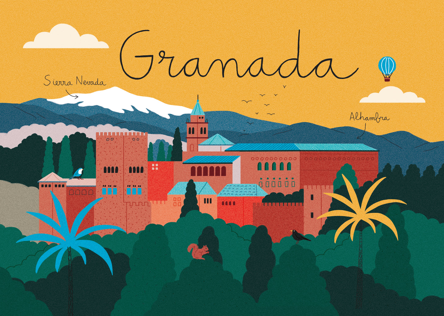 Lámina Granada