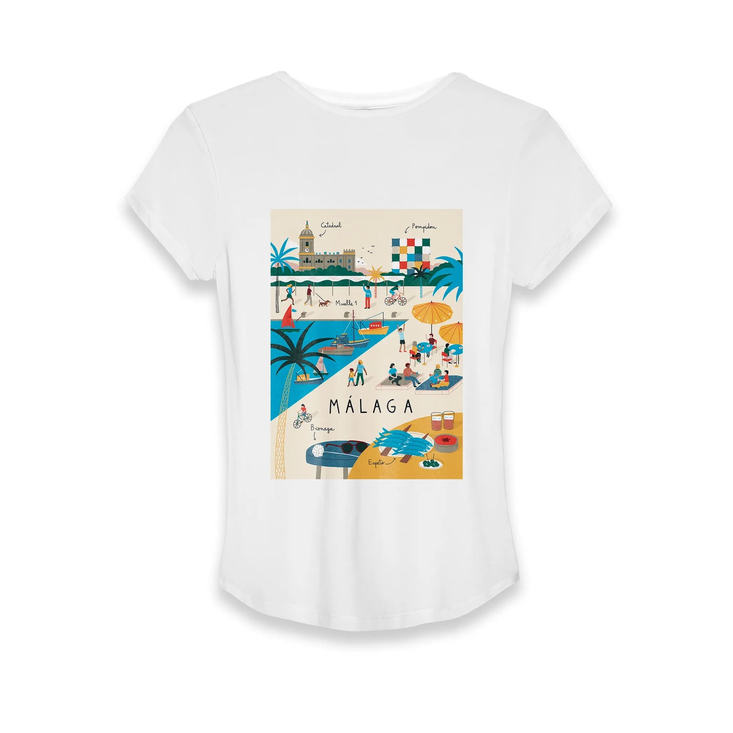 Málaga Streetlight T-shirt