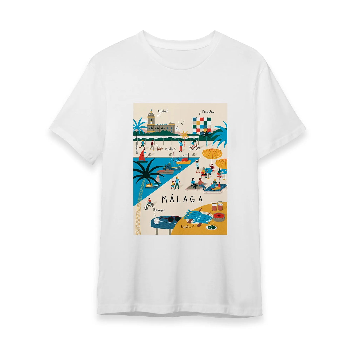 Málaga Streetlight T-shirt