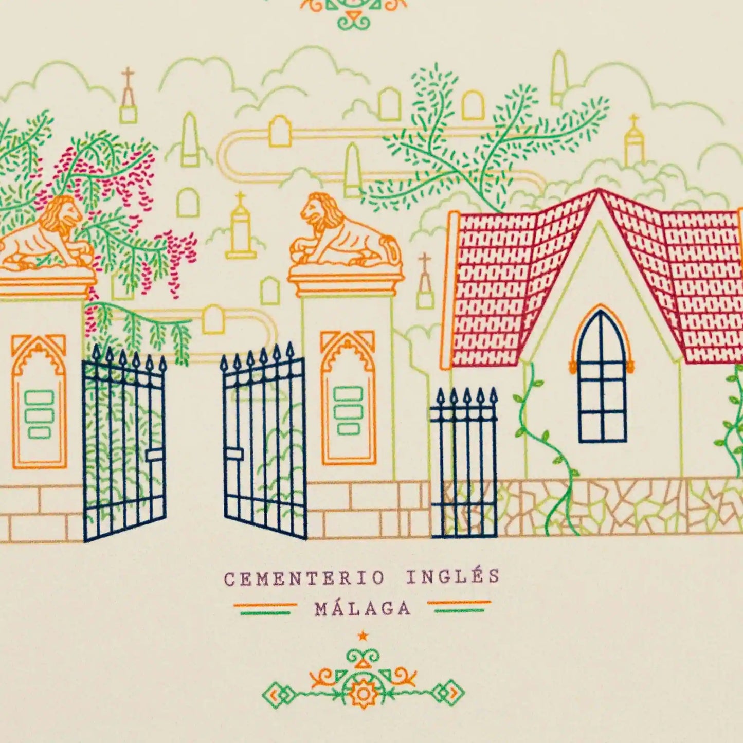 English Cemetery Notebook Malaga