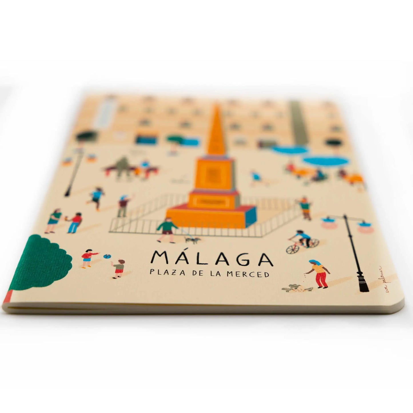 Plaza Merced Malaga Notebook
