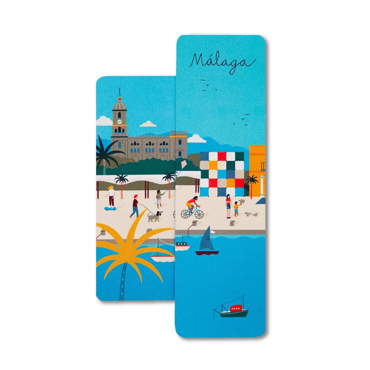 Marcapáginas Muelle Uno Skyline Málaga