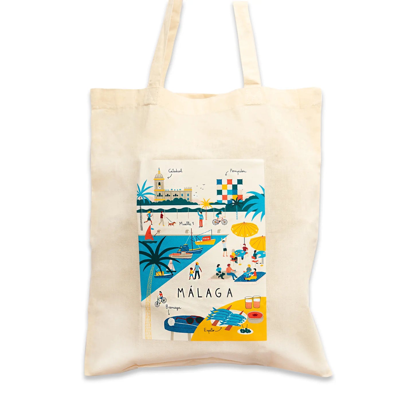 Tote Bag Muelle Uno Malaga