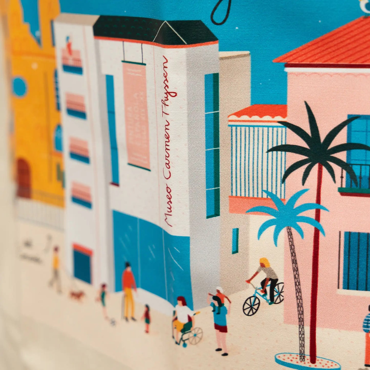 Tote Bag Carmen Thyssen Museum Malaga