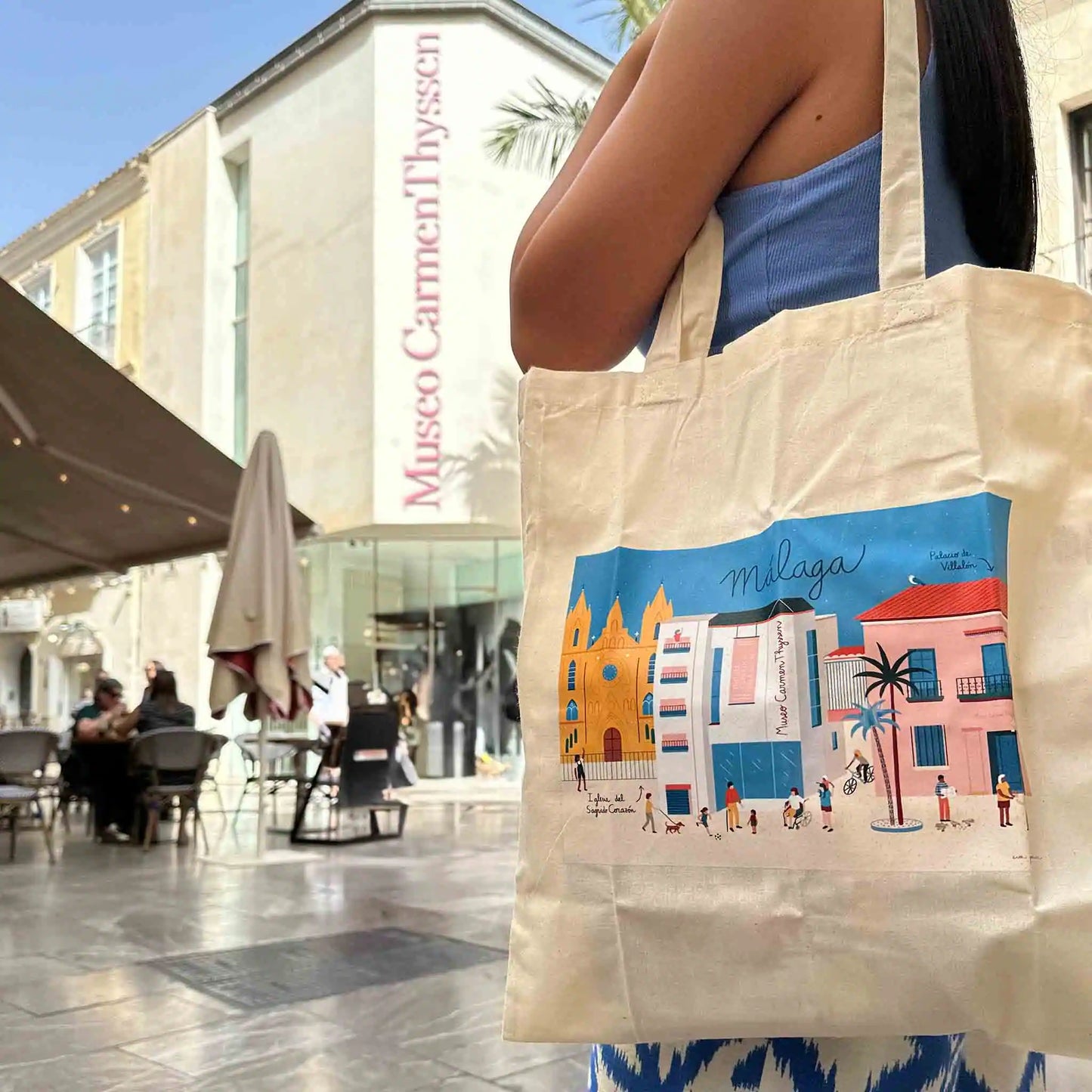 Tote Bag Carmen Thyssen Museum Malaga