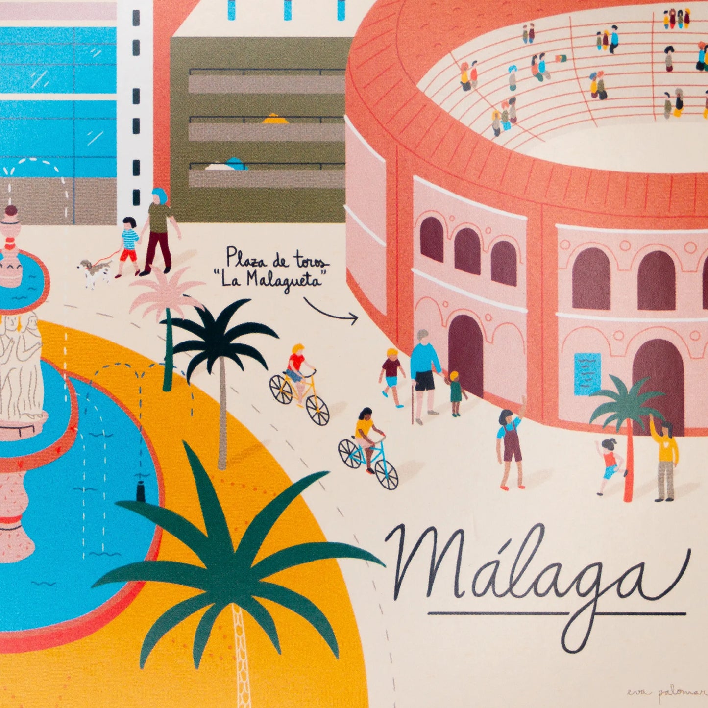 Postcard from the bullring in Malaga