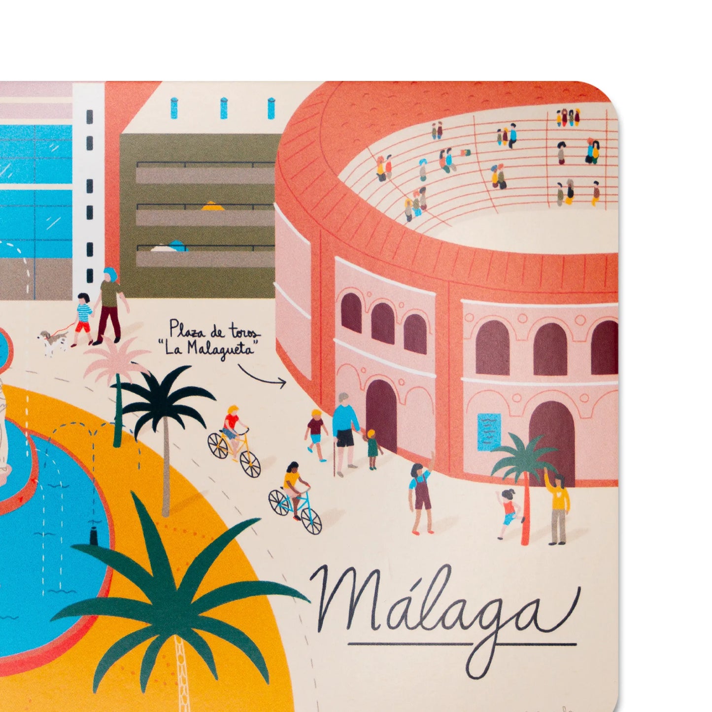 Postcard from the bullring in Malaga