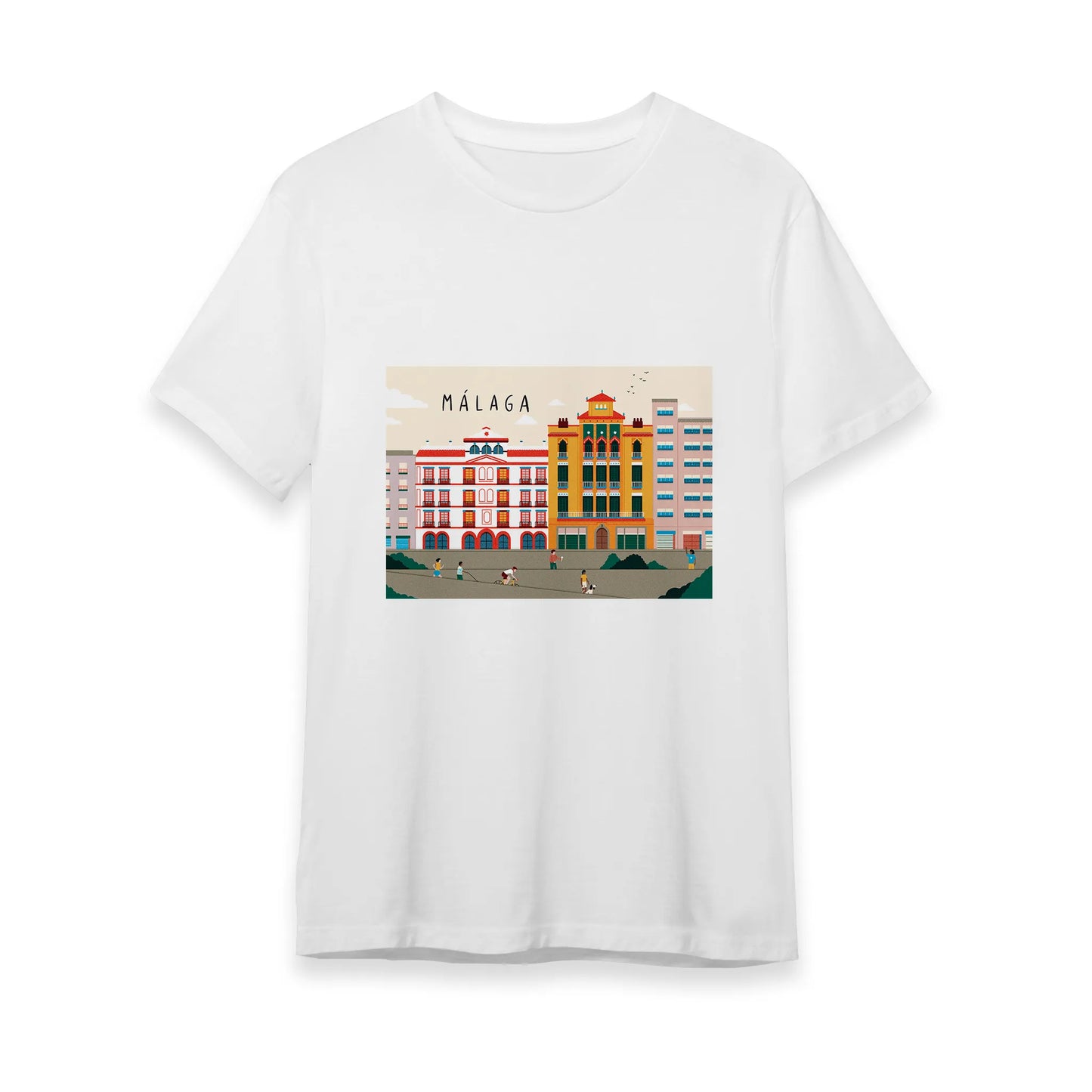 Camiseta Edificio Av. de la Rosaleda