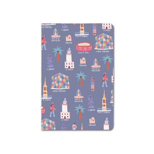 Libreta Monumentos Málaga A6 (vm)