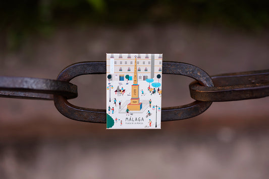 Imán Rectangular Plaza de la Merced (vm)