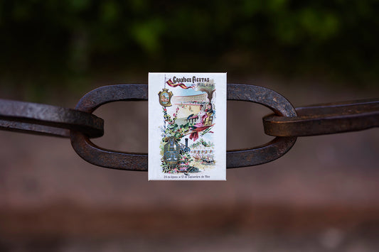 Imán Grandes Fiestas Blanco (vm)