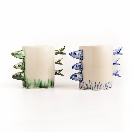 Taza de espetos malagueños
