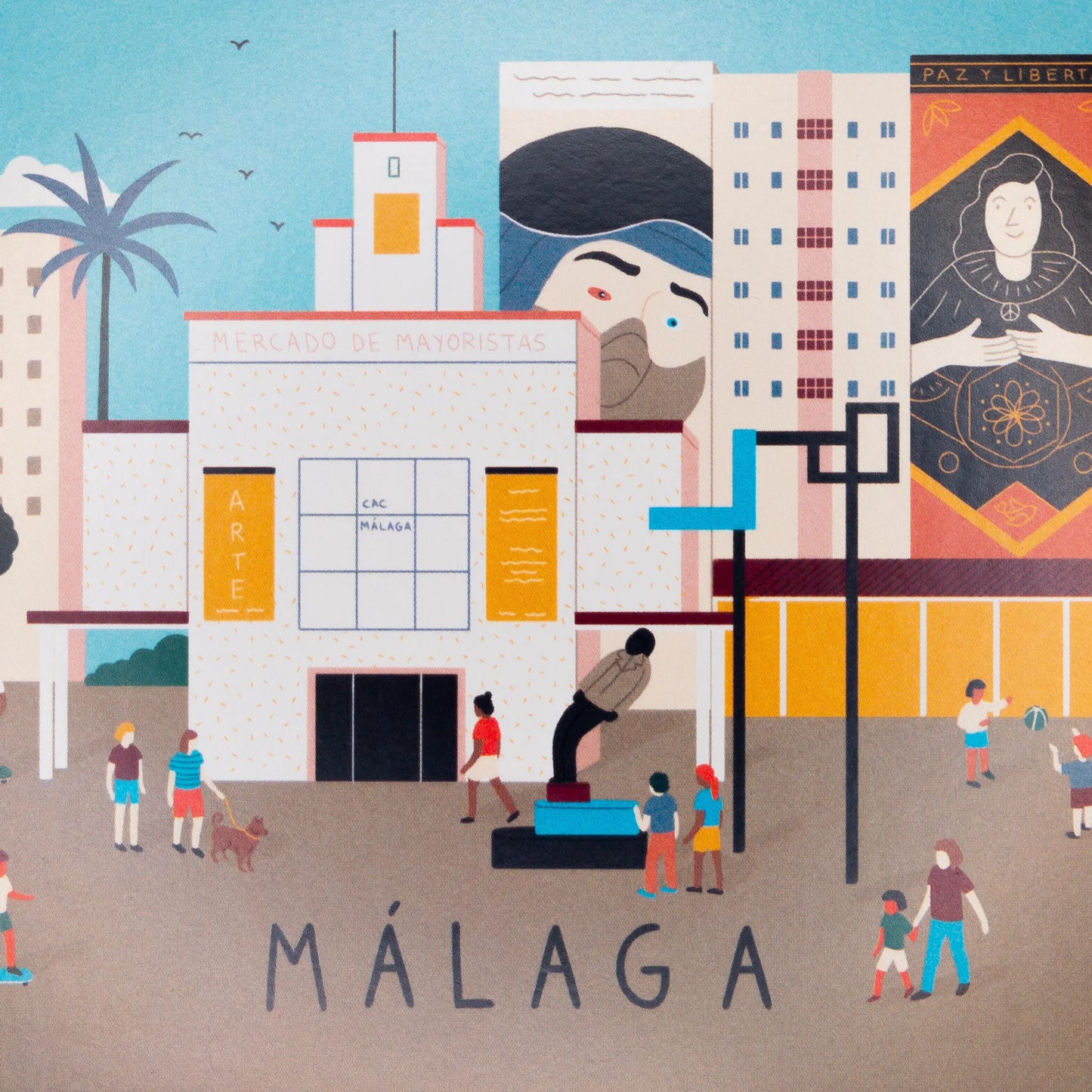 Postcard CAC Malaga