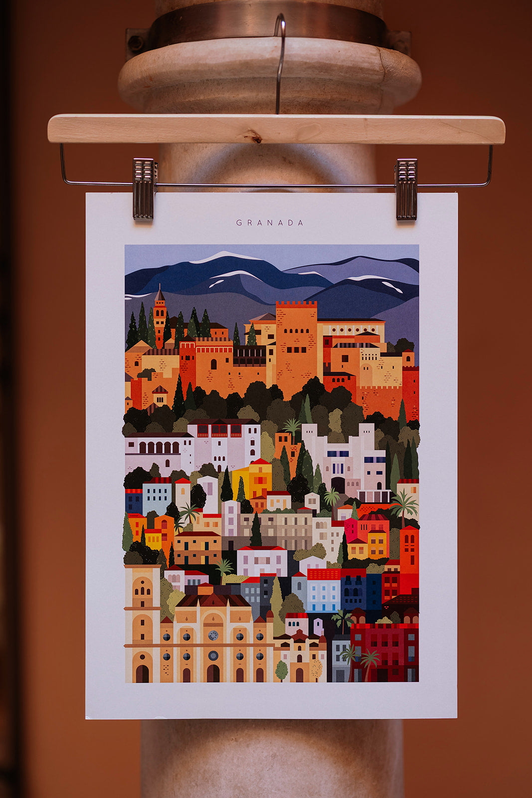 Lámina Granada The City Works A3