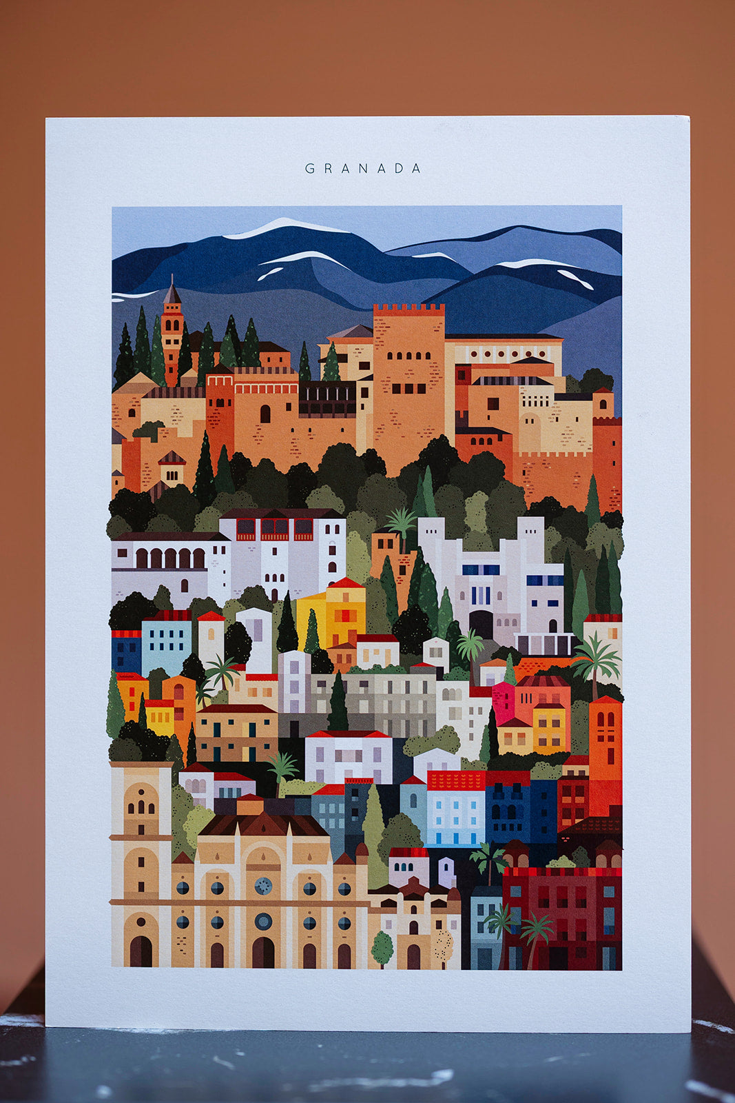 Lámina Granada The City Works A3
