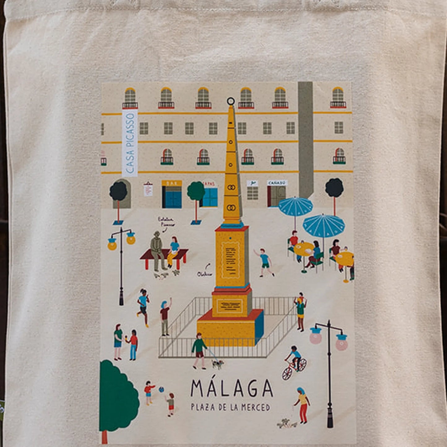 Tote bag Plaza de la Merced